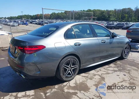 2024 Mercedes-Benz C 300 из США, поврежденный, VIN W1KAF4HB3RR182047